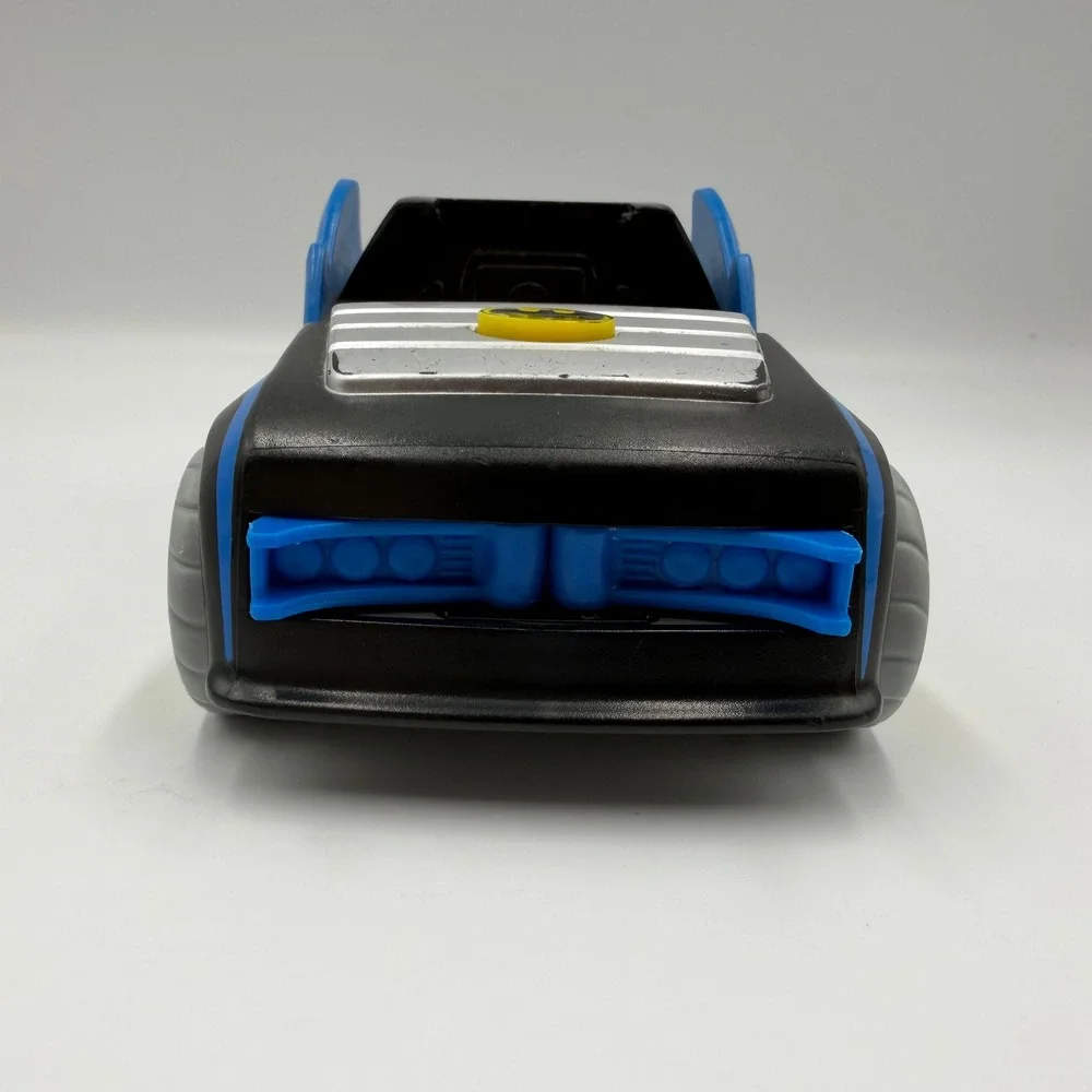 Mattel 2007 Batman Batmobile Toy Car Black‎ Blue M5650 DC Comics Action Vehicle